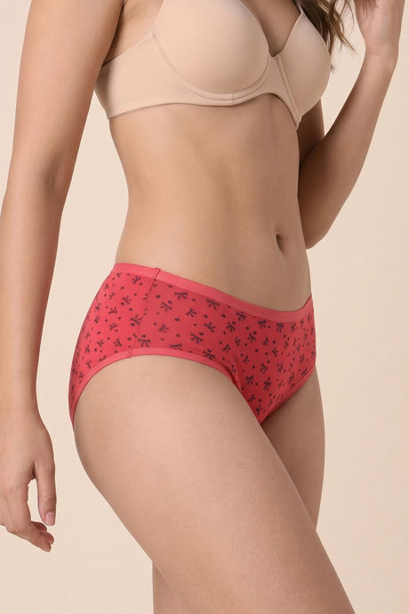 Zivame Regular Rise Full Coverage Hipster Panty (Pack of 3) - Multicolor — image 3